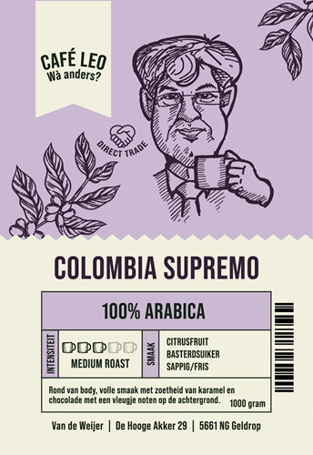 Café Leo Colombia Supremo